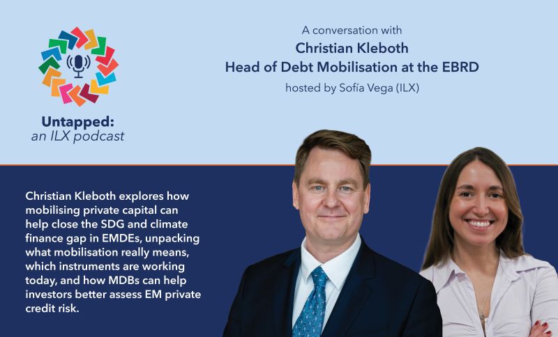 A Conversation with Christian Kleboth - Head of Debt Mobilisation at EBRD